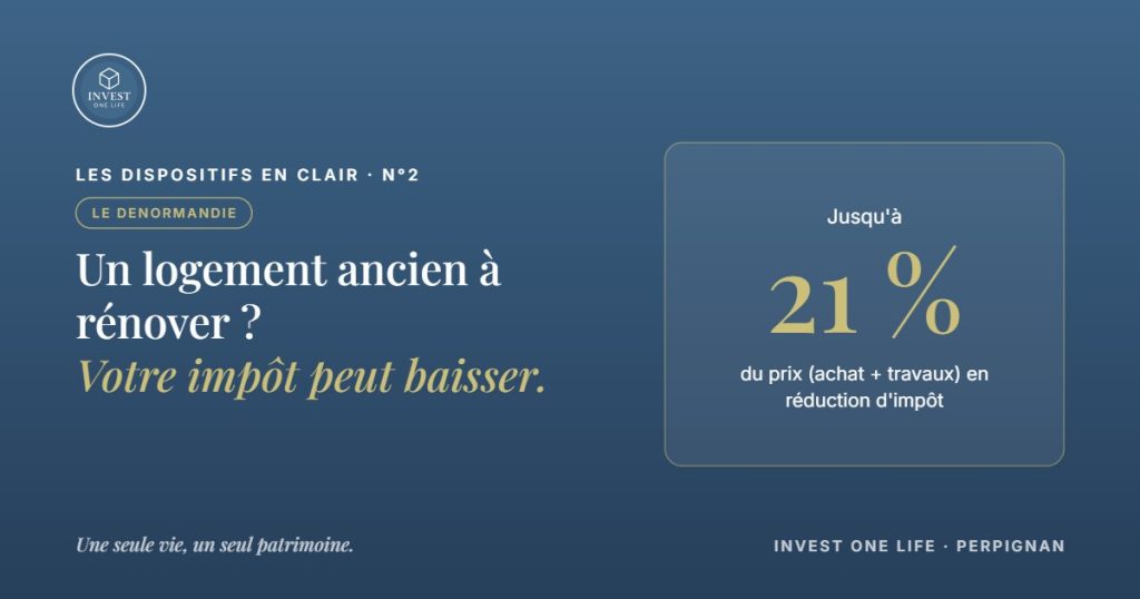 Le dispositif Denormandie – Invest One Life, Perpignan