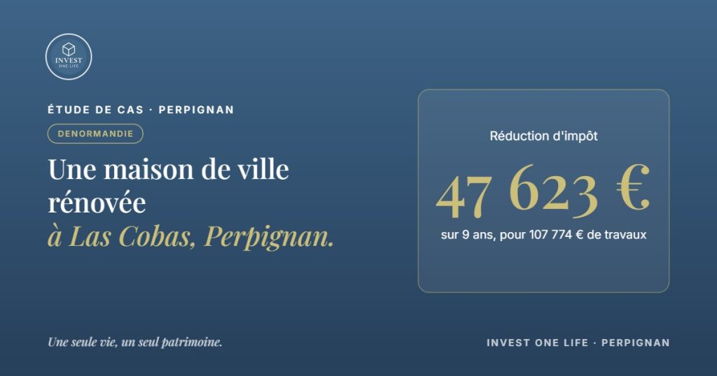 Étude de cas : maison rénovée à Las Cobas – Invest One Life, Perpignan