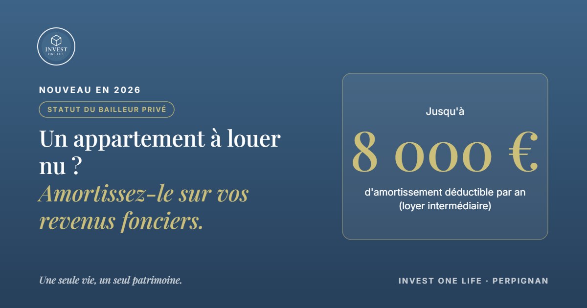 Le statut du bailleur privé – Invest One Life, Perpignan